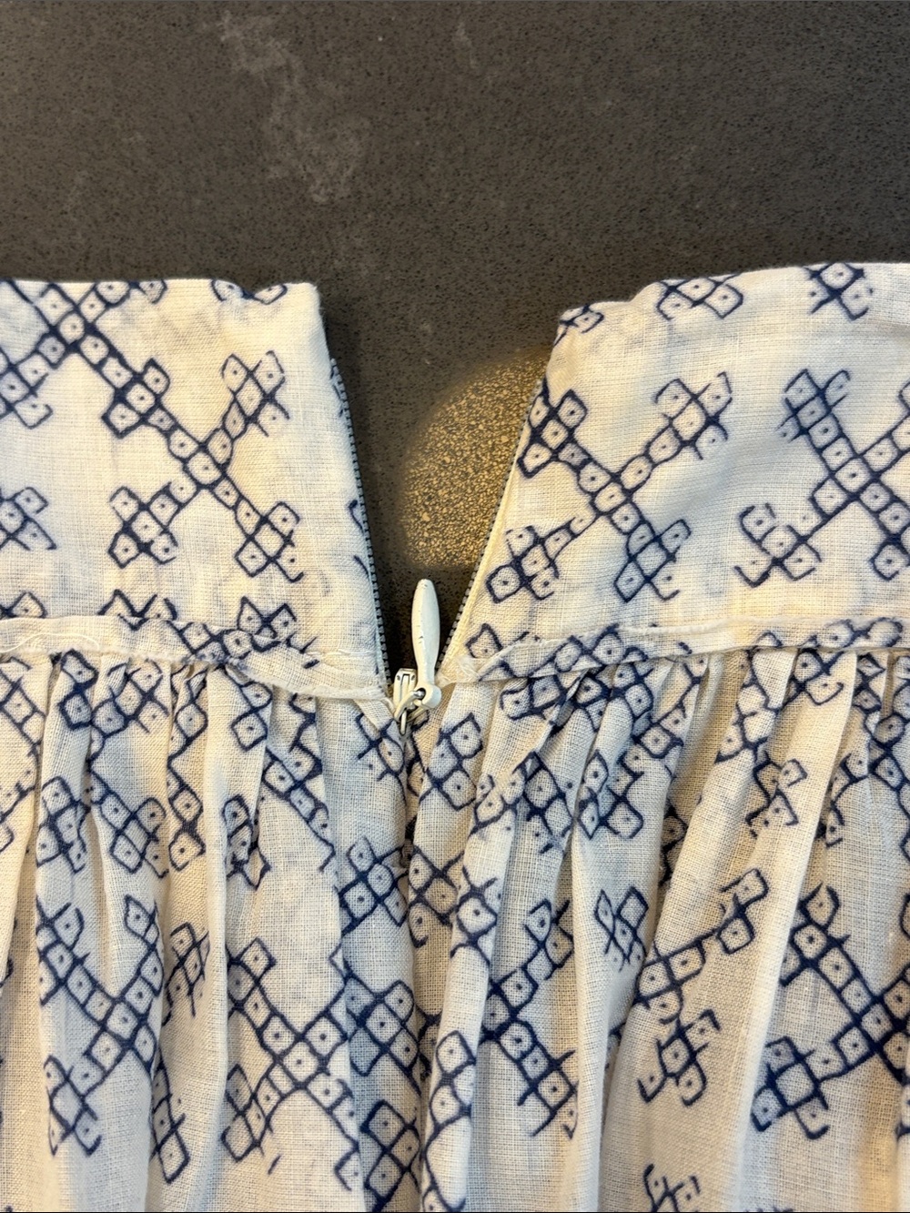 NILI LOTAN Cotton Print Mini Skirt - Picture 8 of 8